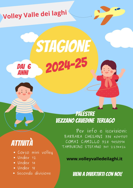 Stagione 2024-25, vieni a divertirti con noi!